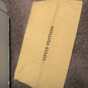 Louis Vuitton dust bag